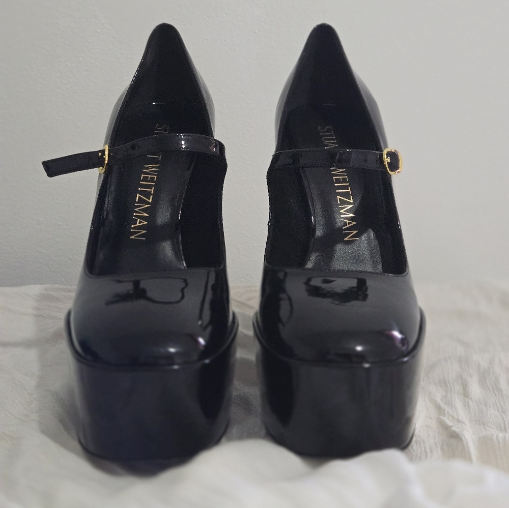 Stewart weitzman mary Jane skyhigh platforms